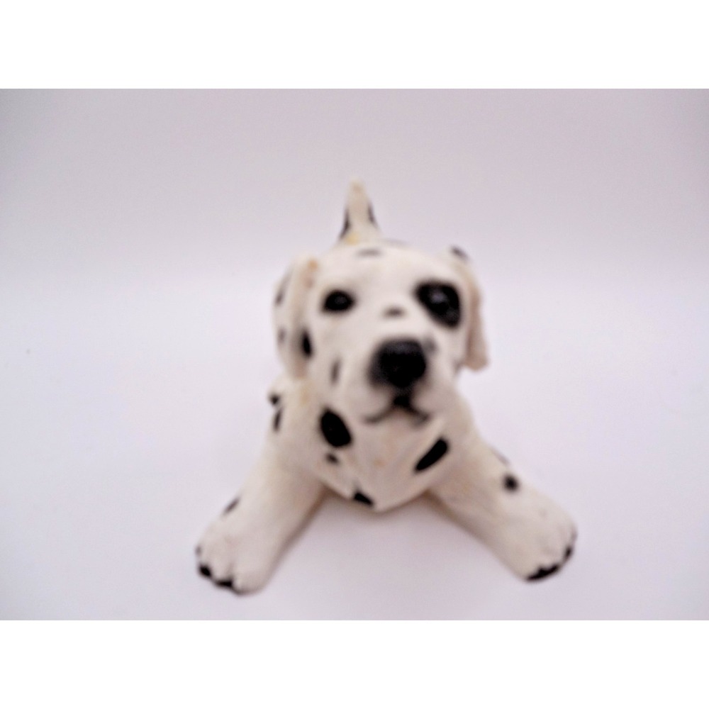 Dipinto A Mano Dalmation Puppy Figurine Handpainted Made Italy 1.625 in tall